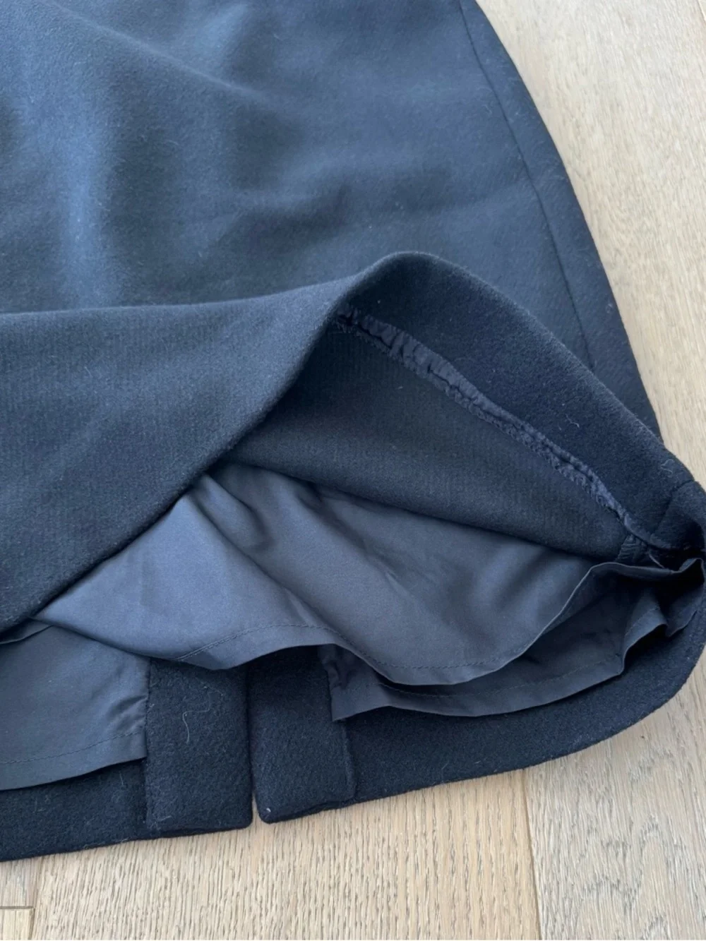 J. Crew Pencil Skirt Black Wool Knee Length Formal Corpcore Career Size 6